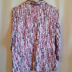 Fred David Tops - Frederick David stretch 3/4 sleeve blouse Fred David Tops - Frederick David stretch 3/4 sleeve blouse